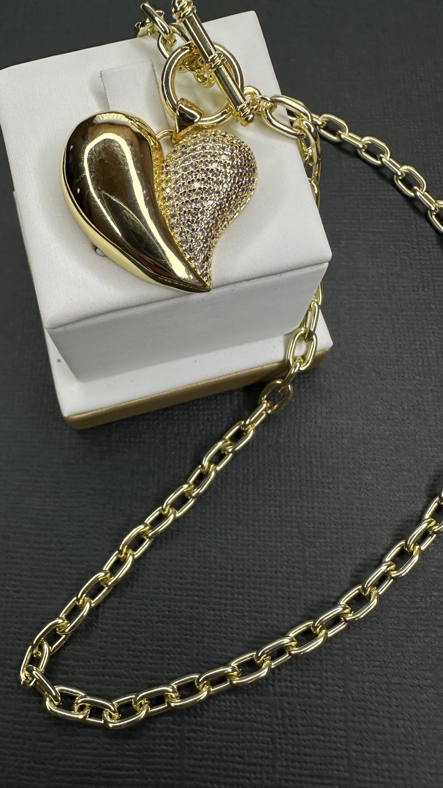 COLLAR CORAZÓN MIXTO